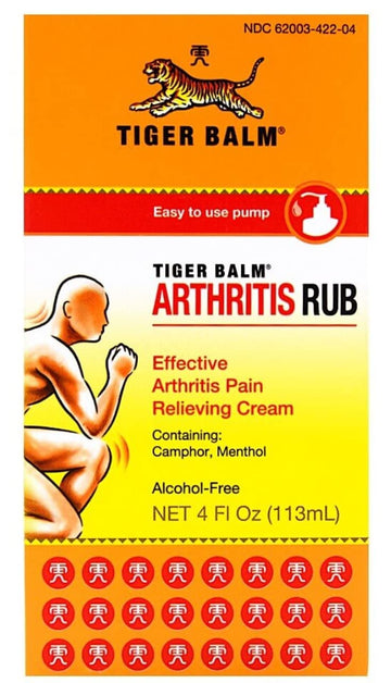 Tiger Balm Balm Arthritis Rub Tiger Balm Au supplements