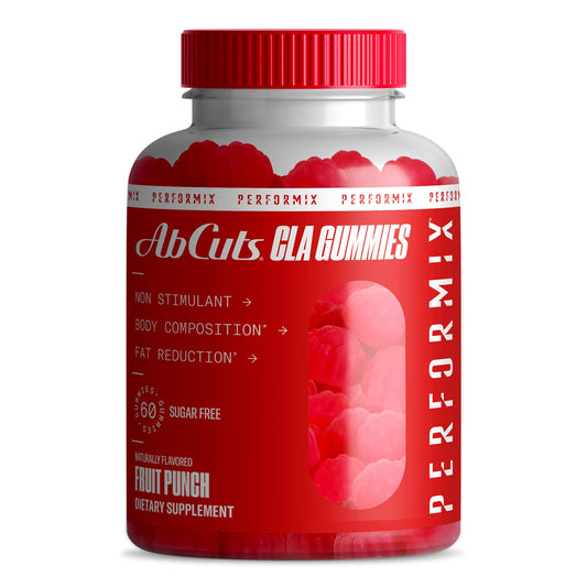 PERFORMIX AbCuts CLA Gummies - 60 Gummies, Fruit Punch - Non-Stimulant PERFORMIXAU supplements