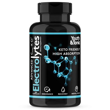 Complete Electrolyte Supplement Pills High Absorption | Cmax Potassium Youth & Tonic Au supplements