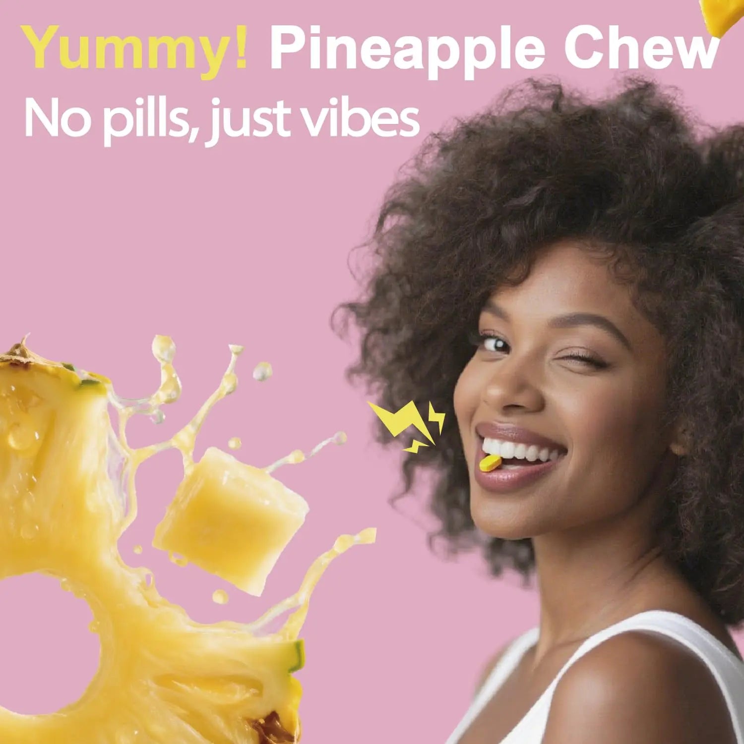 Pentavite She Charge Multivitamin for Women, Pineapple Tropical Chew, Daily Vitamin Supplements with Folate, Support Energy, Calm & Focus, Skin Defense and Cycle Pentavite Au supplements