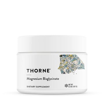 THORNE - Magnesium Bisglycinate - Powdered Magnesium Formula - Supports Restful Sleep, Muscle Relaxation, Heart Health & Metabolism* - NSF Certified for Sport - Gluten, Dairy & Soy-Free - 60 Servings THORNE Au supplements