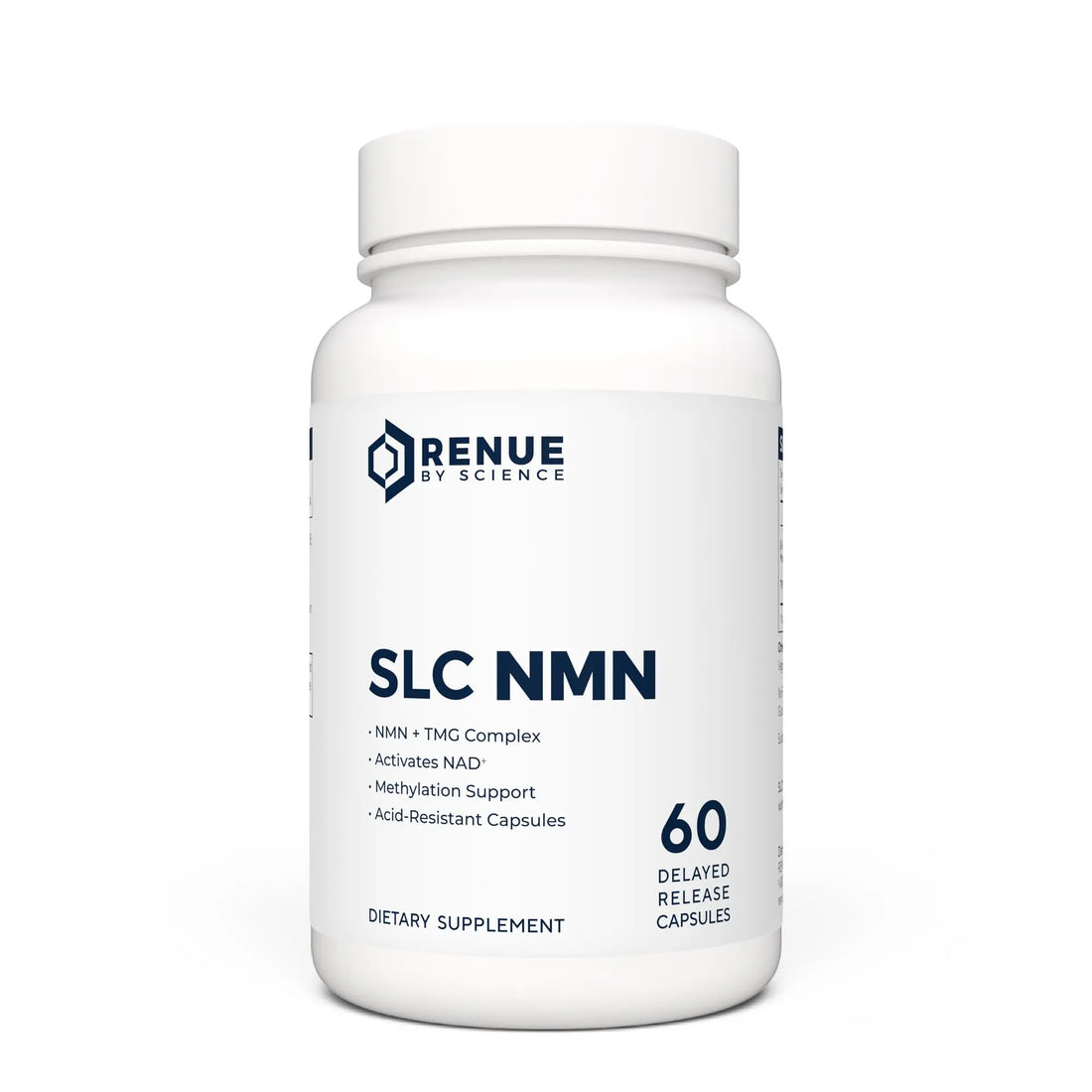 Renue By Science NMN Supplement | 60 SLC Enteric Capsules - 250mg Nicotinamide Mononucleotide per Serving | Delayed Release for Increased Absorption | Manufactured in The USA Renue By Science Au supplements