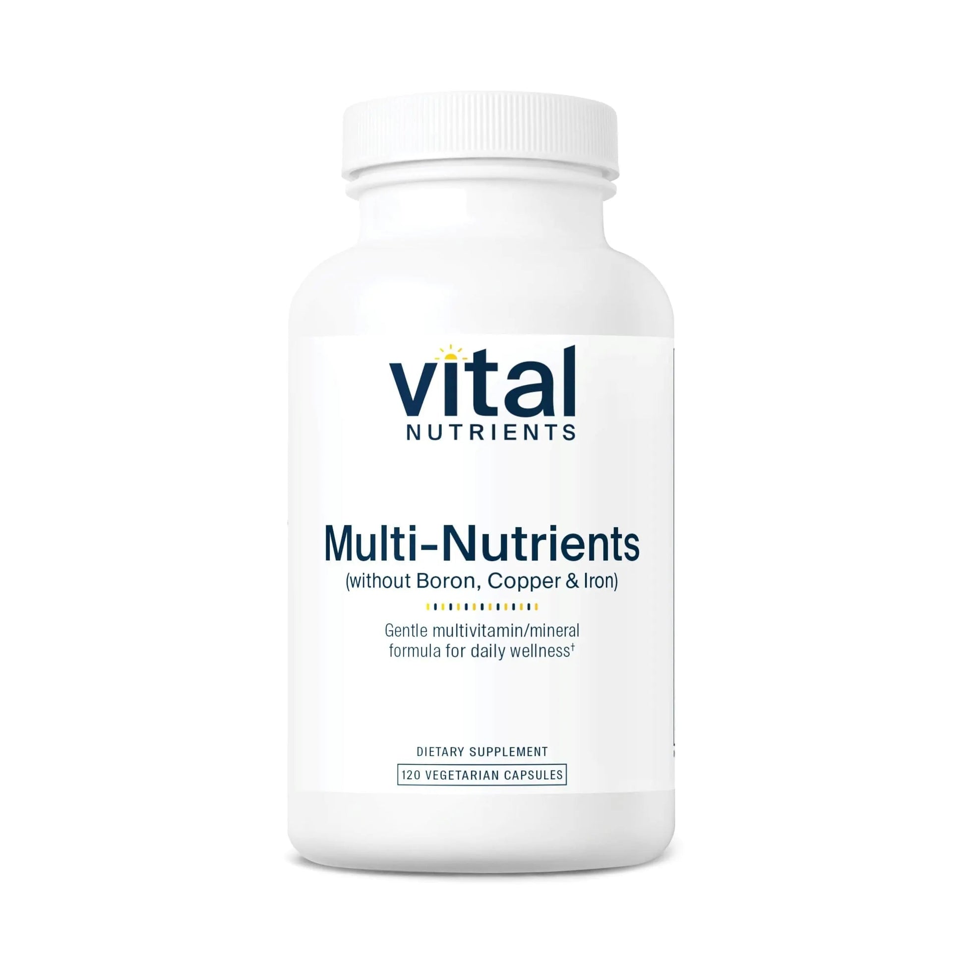 Vital Nutrients Multi-Nutrients 5 Ultra Antioxidant Formula | Boron, Copper, and Iron Free | Vegetarian Daily Multivitamin and Mineral Vital Nutrients Au supplements