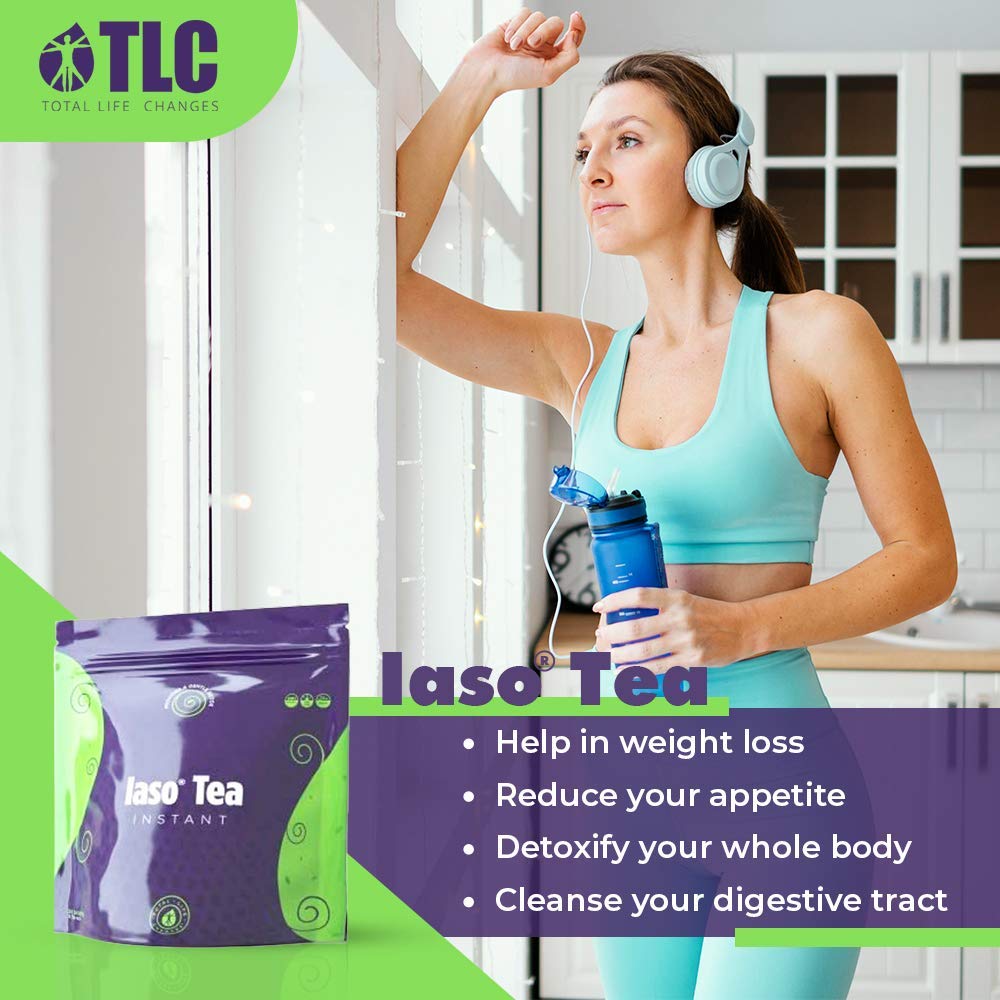 TLC Total Life Changes IASO Natural Detox Instant Herbal Tea - Expiration Date on the Top Total Life Changes Au supplements