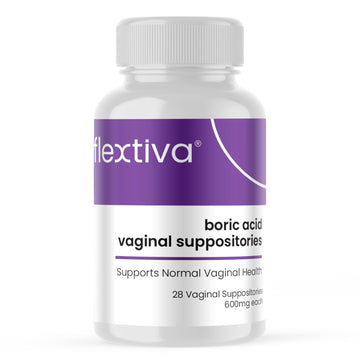 Flextiva Boric Acid Vaginal Suppositories - Boric Acid Pills for Women - Vaginal Health pH Balance for Women Flextiva Au supplements