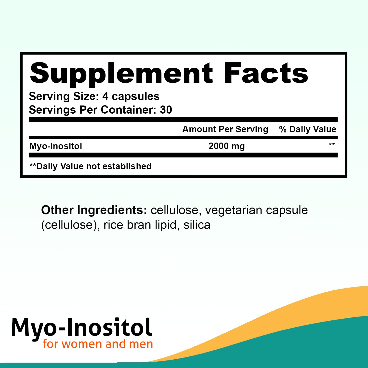 Fairhaven Health Myo-Inositol Supplement 2000mg | Male and Female Fertility Supplement Fairhaven Health Au supplements