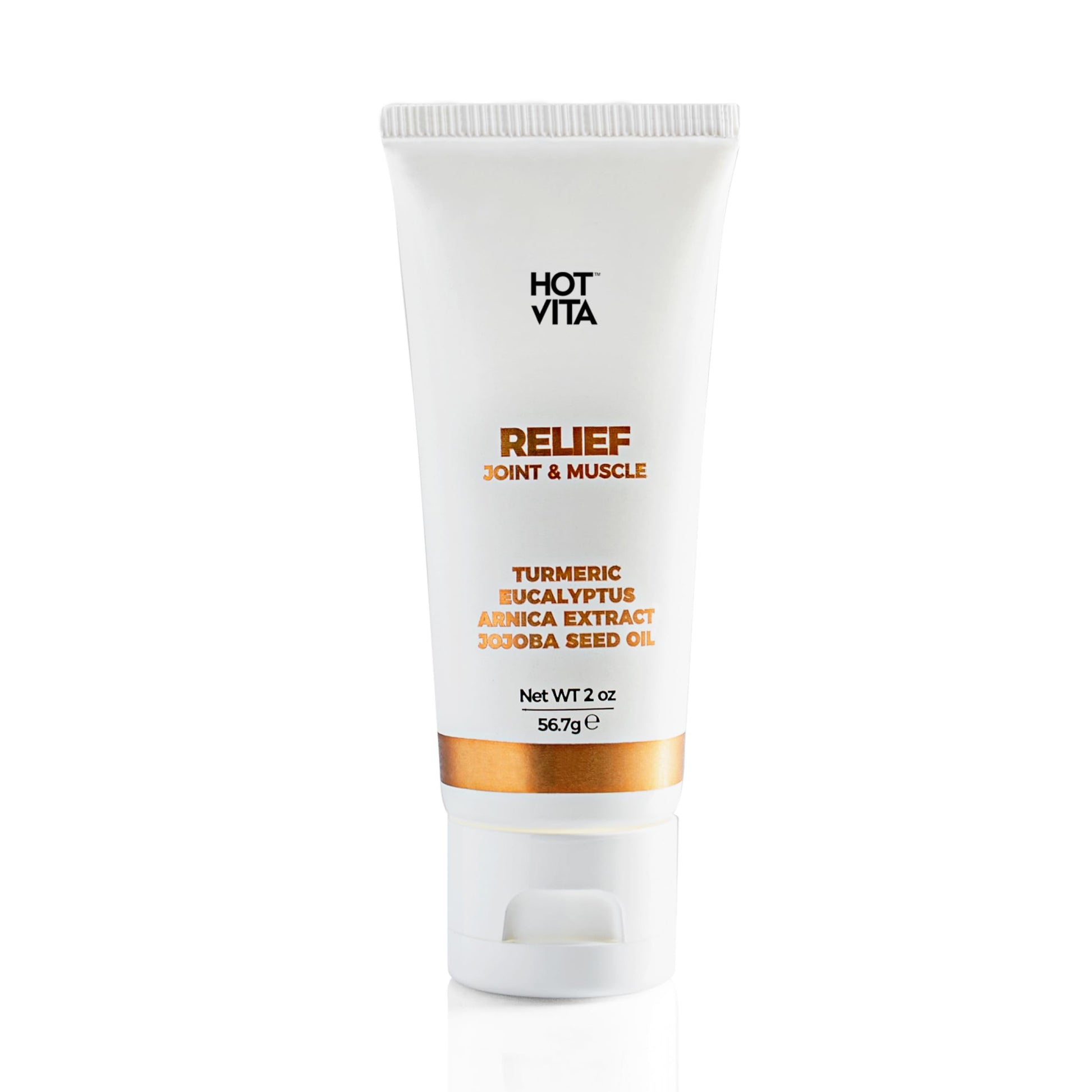 Hot Vita Relief Gel - Plant-Based Cooling Gel with Arnica, Turmeric & Eucalyptus - Soothing Formula for Muscle Fatigue, Tired Legs Hot Vita Au supplements