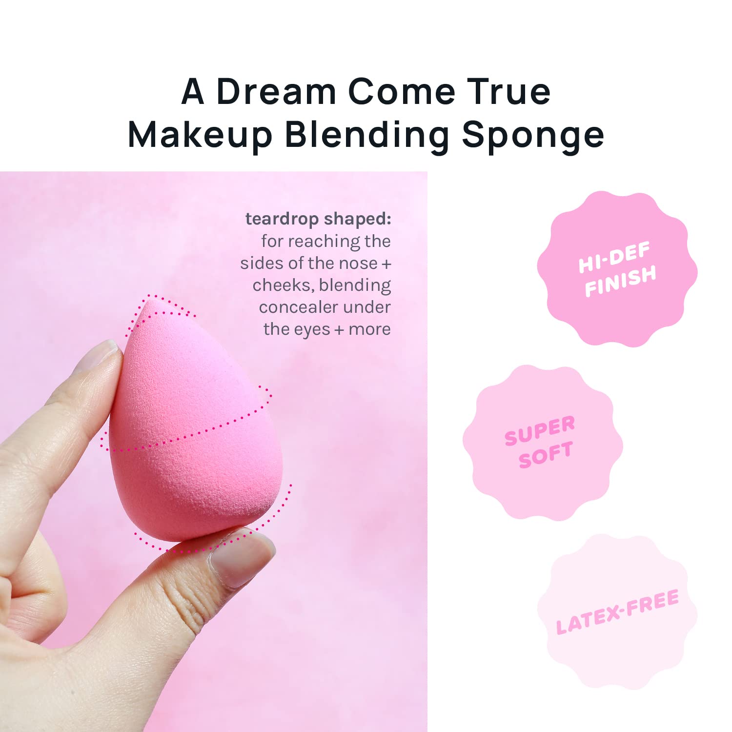 AOA Studio Collection makeup Sponge Set Latex Free and High-definition Set of 6 makeup Wonder blender For Powder Cream and Liquid, Super Soft Wonder Beauty Cosmetic AOA STUDIO Au supplements