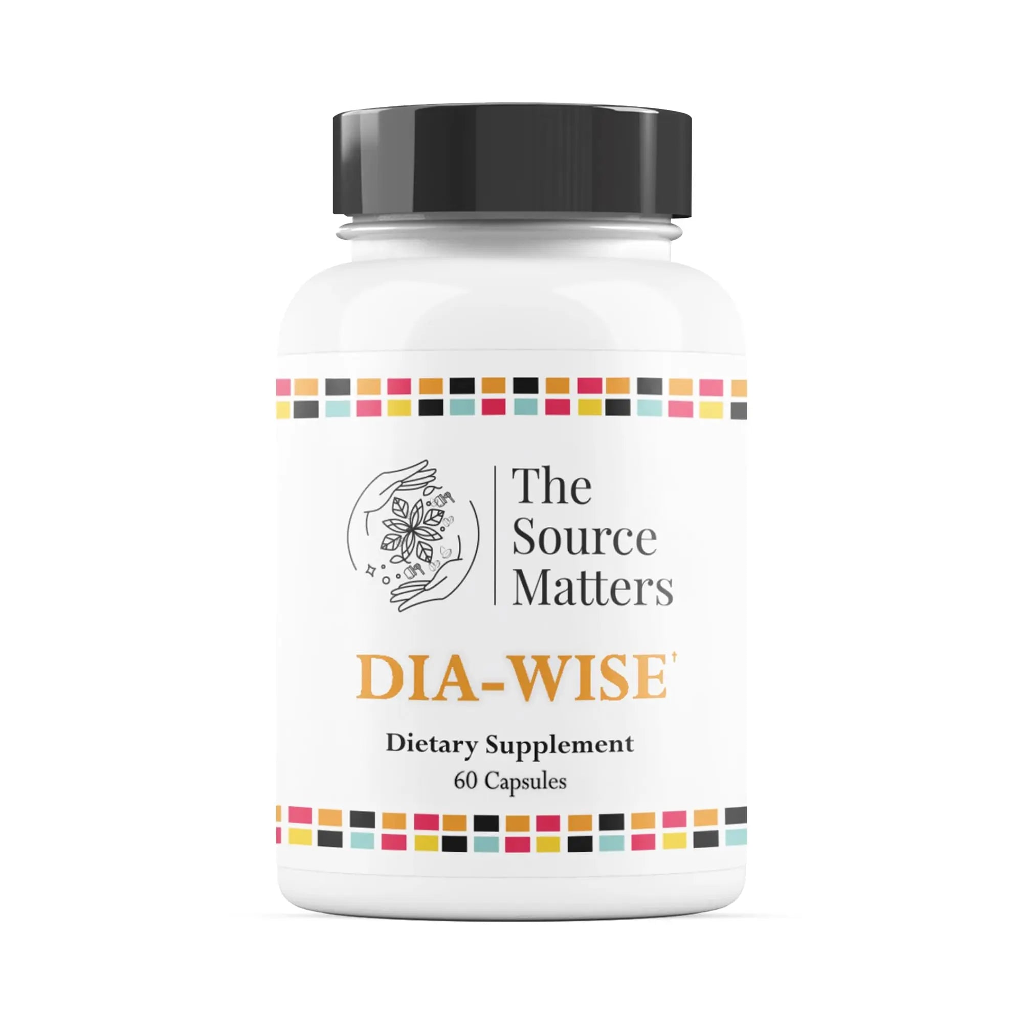 The Source Matters Dia-Wise Metabolic Health Supplement | Alpha Lipoic Acid, Cinnulin Capsules, Biotin, Chromium, Vanadyl Sulfate, Vitamin B for AMPK Activation (60 Count) THE SOURCE MATTERS Au supplements
