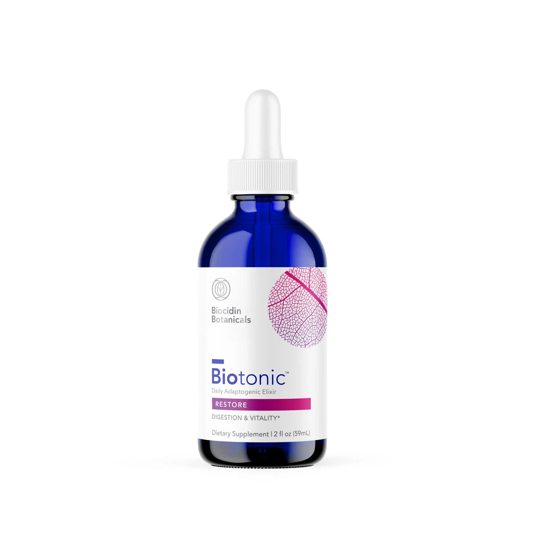 Bio-Botanical Research Biotonic Adaptogenic Tonic - Liquid Tincture Drops Adaptogen Supplement to Help Restore Energy & Help Reduce Occasional Fatigue - Herbal Elixir for Immune Support (2 oz) Bio-Botanical Research Au supplements