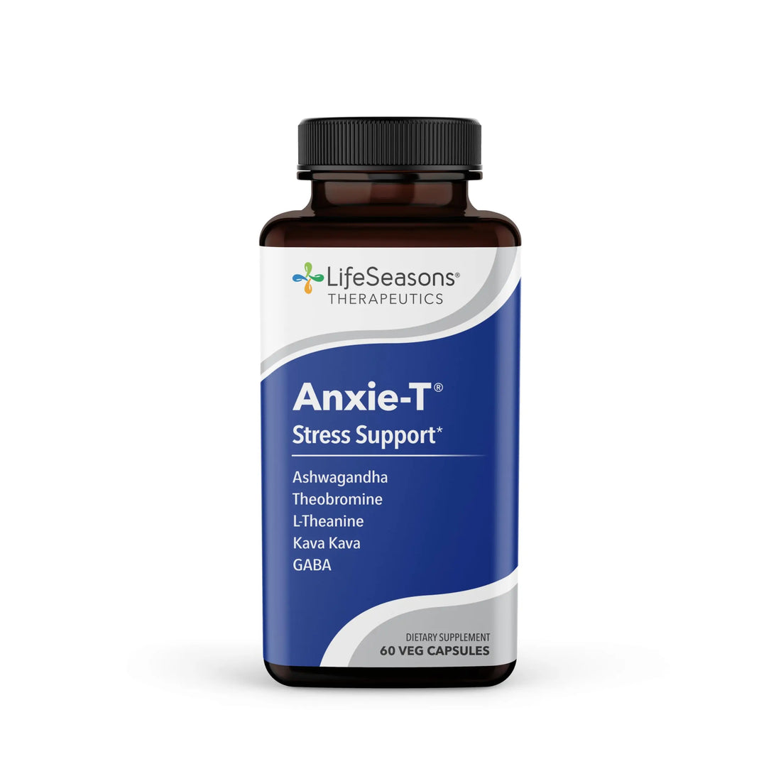 Anxie-T - Stress Relief Supplement - Supports Mood & Mental Focus - Feel Calm LifeSeasons uk supplements