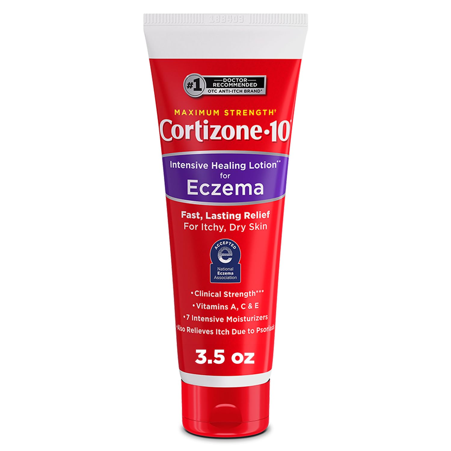 Cortizone-10 Maximum Strength Intensive Healing Itch Relief Lotion for Eczema, 1% Hydrocortisone, Fast-Acting, Anti-Itch Cream for Minor Skin Irritations, Rashes and Inflammation Due to Eczema, 3.5 oz Cortizone 10 Au supplements