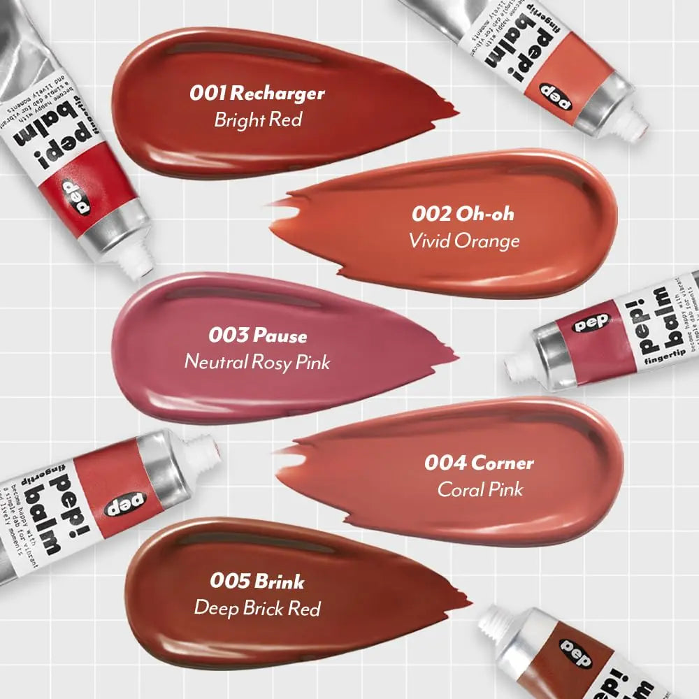 I'M MEME Lip and Cheek Tint - PepBalm 001 Recharger | Wtih Shea Butter, Gift, Liquid Blush, Travel-Friendly, Highly Pigmented, Non-Drying, Sheer Balm Gross Tint, 0.52 Oz I'M MEME AU supplements