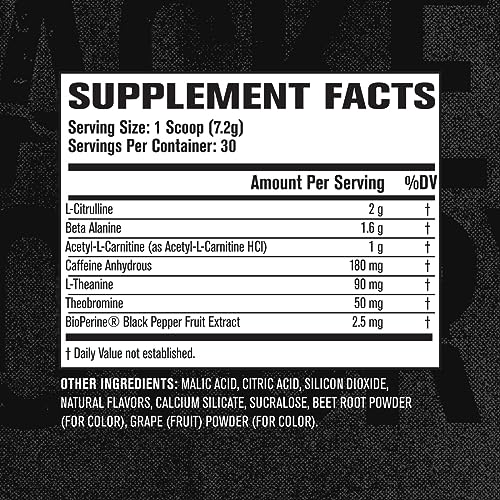 Jacked Factory NITROSURGE Shred Pre Workout Supplement - Energy Booster, Instant Jacked Factory Au supplements