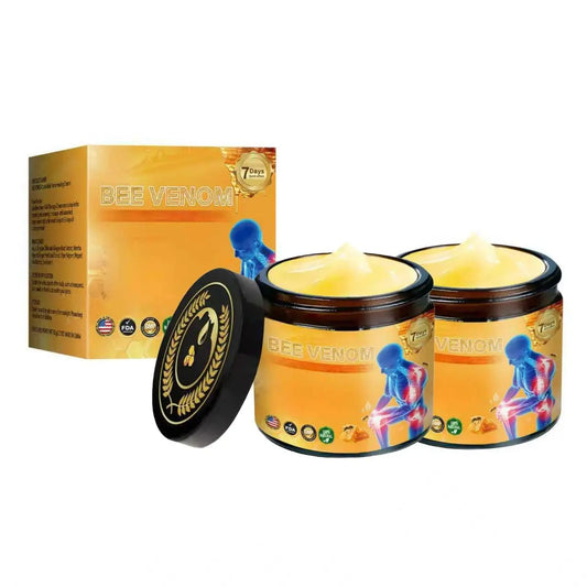 2 Pcs Bee Venom Joint Treatment Cream, Throughout Release Joint Activities Muscle and Massage Relief Gel. YaperAU supplements