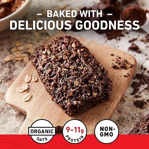 CLIF BAR - Chocolate Brownie Flavor - Made with Organic Oats - Non-GMO Clif Bar Au supplements