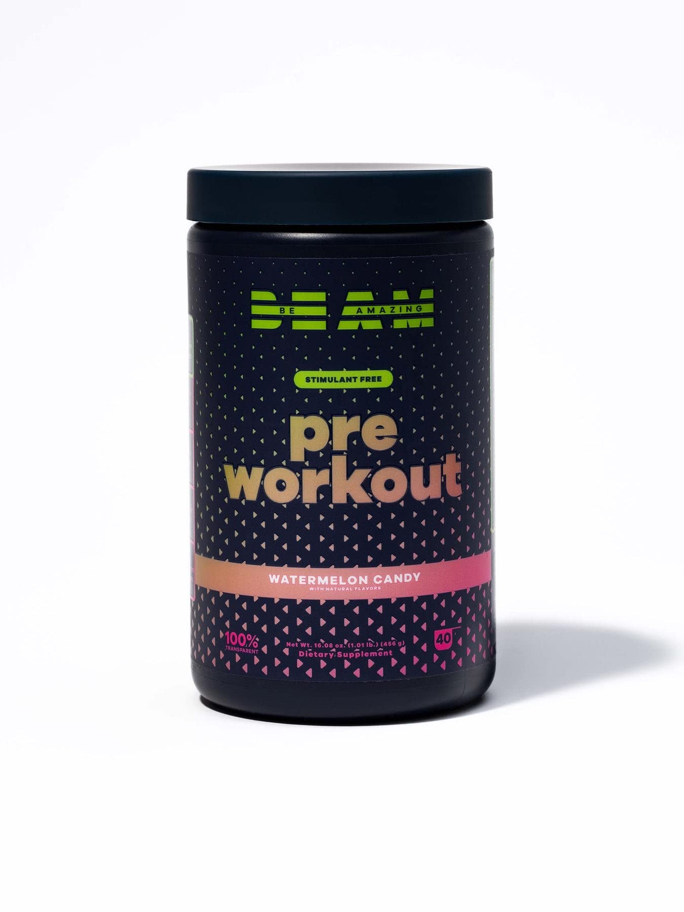 BEAM Be Amazing Vegan Stim Free Pre-Workout Powder | Energy Booster Powdered Drink BEAM Au supplements