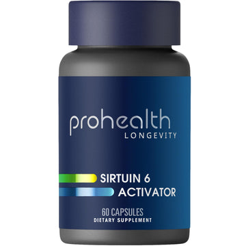 ProHealth Sirtuin 6 Activator | 60 Capsules | Fucoidan-Rich Seaweed Extract to Activate SIRT6 for Longevity, DNA & Cellular Support | Triple Lab-Tested, GMP-Manufactured in USA ProHealth Au supplements