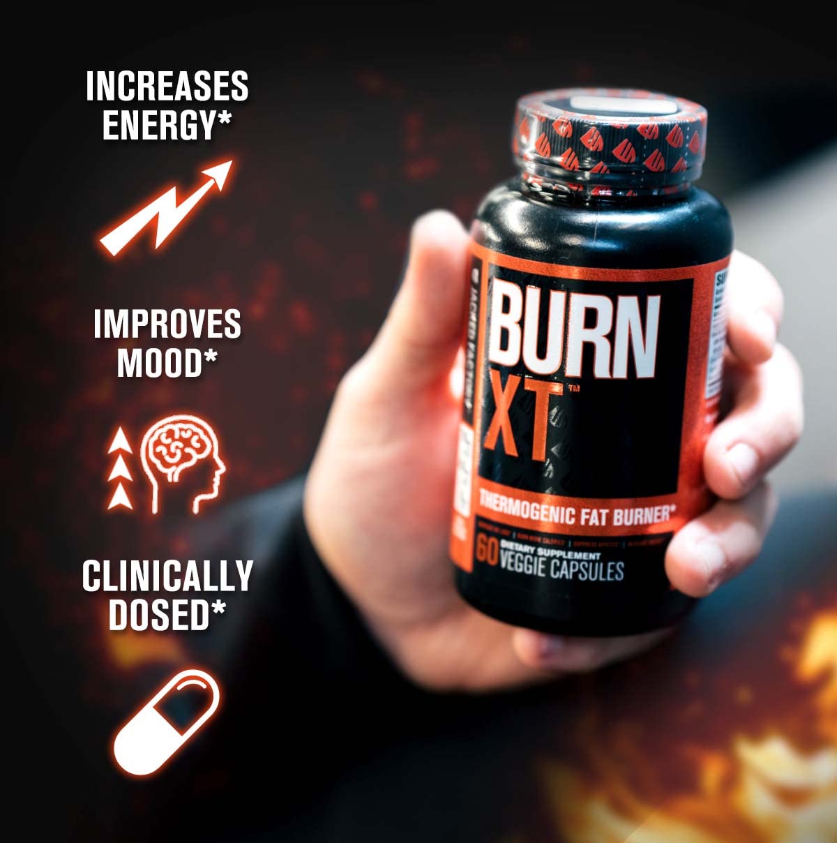 Burn-XT Thermogenic Fat Burner, Lean PM Nighttime Fat Burner & Sleep Aid Jacked Factory Au supplements