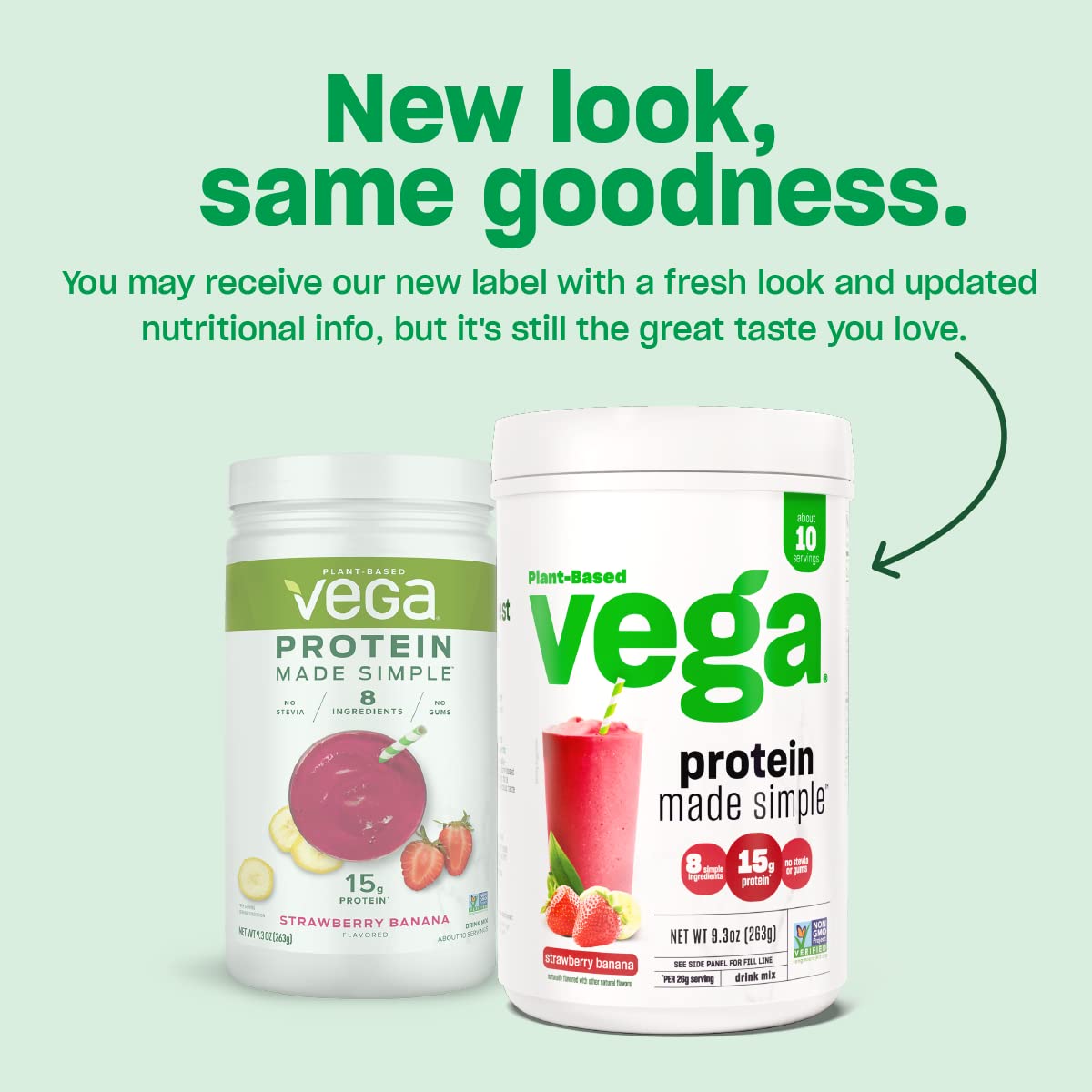 Vega Protein Made Simple, Caramel Toffee - Stevia Free Vegan Protein Powder, Plant Based Vega Au supplements