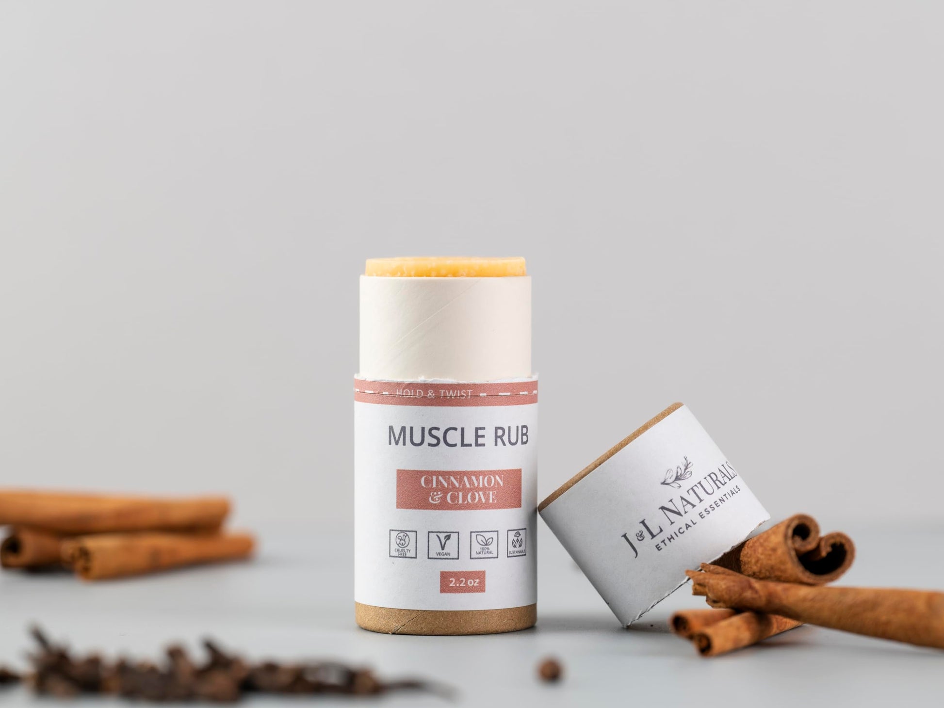 J&L Naturals Muscle Rub | Cream for Achy + Sore Muscles, Joints, Back, Knees, Shoulders | Soothing & Nourishing | Vegan, Sustainable, Cruelty Free, Natural, Made in US (1-Pack) J&L Naturals Au supplements