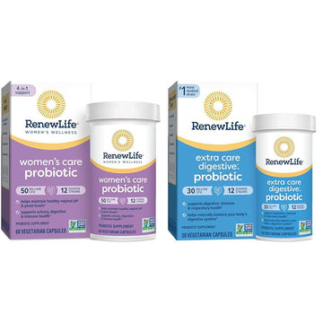 Renew Life Women's Probiotic Capsules, 50 Billion CFU Guaranteed, Supports Vaginal Renew Life Au supplements