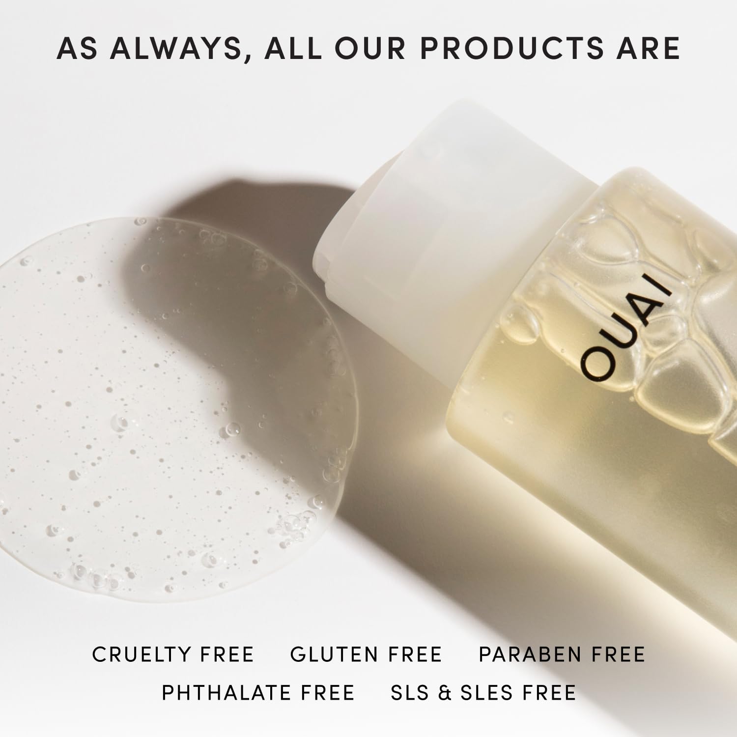OUAI Fine Hair Shampoo - Volumizing Shampoo for Fine, Flat Strands - Made with Biotin, Keratin & Chia Seed Oil - Strengthens, Nourishes & Thickens - Color-Safe & Sulfate Free Hair Care (10 Fl oz) OUAI Au supplements