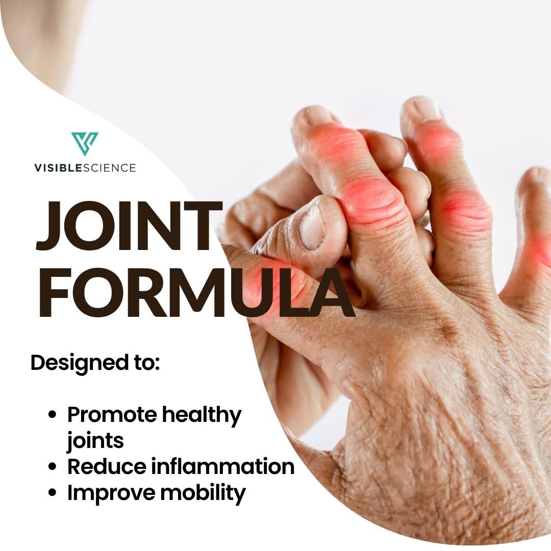 Visible Science Joint Formula – Advanced Joint Support with Herbal Blend & Antioxidants, Tablets 90ct Visible ScienceAu supplements