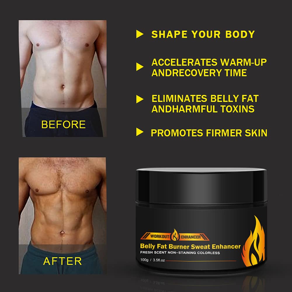 Hot Cream 2Pack, Fat Burning Cream for Belly, Natural Sweat Workout Enhancer Gel QIUBITE Au supplements