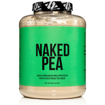 NAKED Pea - 5LB 100% Pea Protein Powder from North American Farms - Unflavored NAKED Au supplements