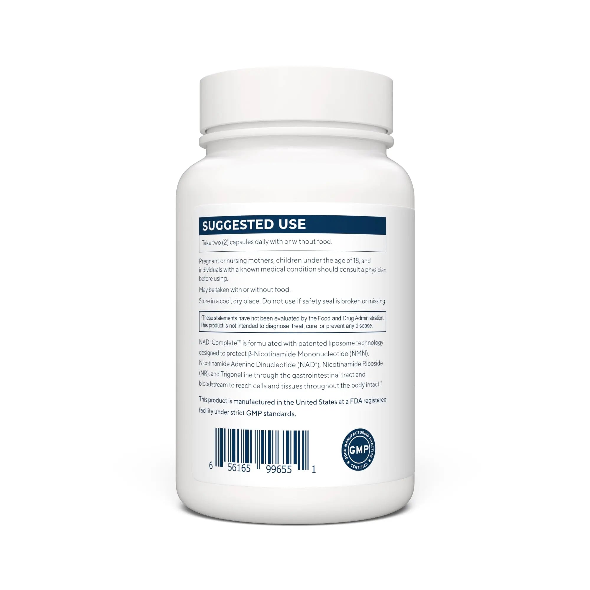 RENUE by SCIENCE NAD+ Complete | 120 Liposomal NAD Supplement Capsules with NMN, NR & Trigonelline - 210mg NMN & 160mg NAD per Serving | Bioavailable Formula for Increased Absorption | Made in the USA Renue By Science Au supplements