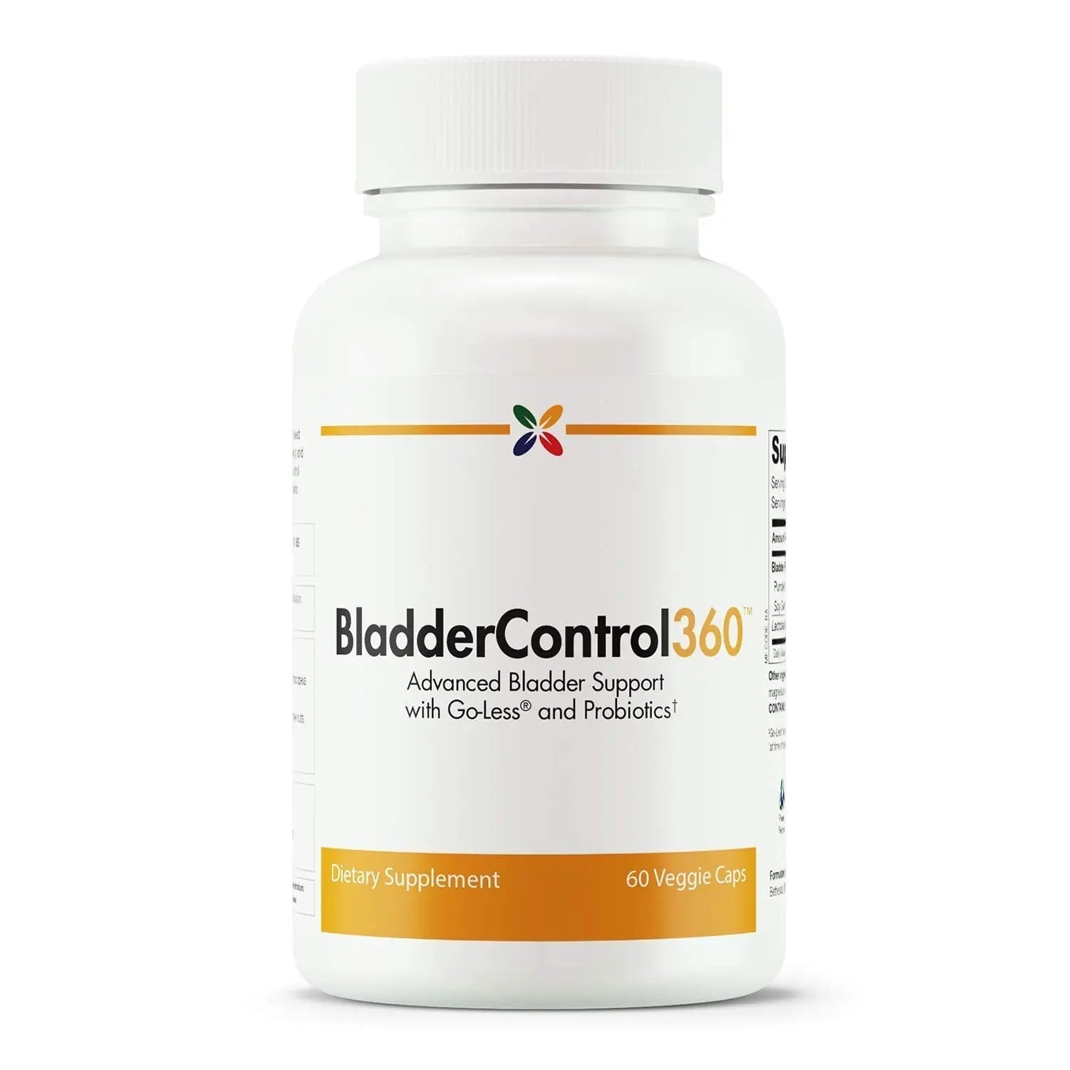 Stop Aging Now - BladderControl360 Formula - Bladder Control Support - Go-Less & Probiotics - Urinary Health Probiotic Supplement - Lactobacillus Rhamnosus, Pumpkin Seed & Soy Germ Extracts - 60 Vcaps Stop Aging Now Au supplements