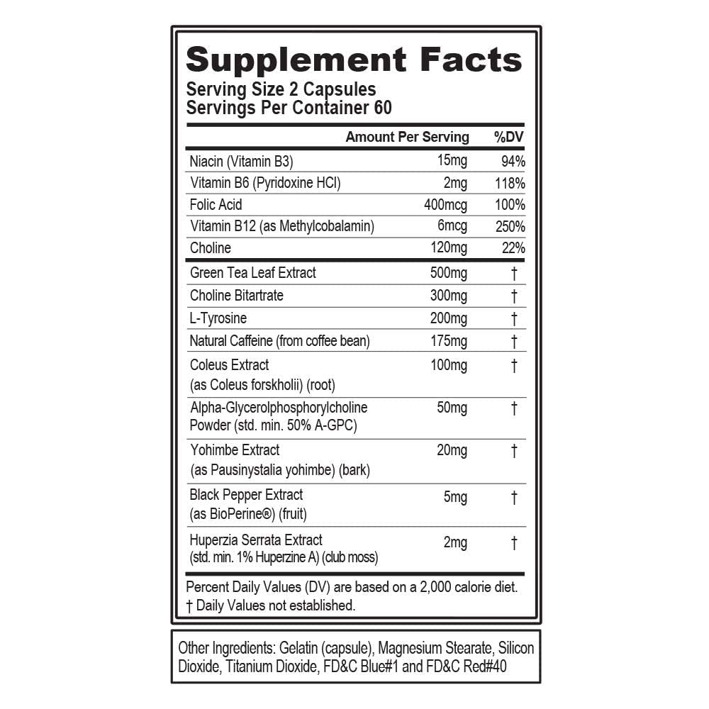 EVL Thermogenic Fat Burner Support - Fast Acting Weight Loss Energy and Appetite Evlution Au supplements