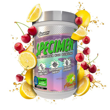 Glaxon Specimen High Stimulant Pre Workout Powder, Preworkout with 300mg Caffeine Glaxon Au supplements