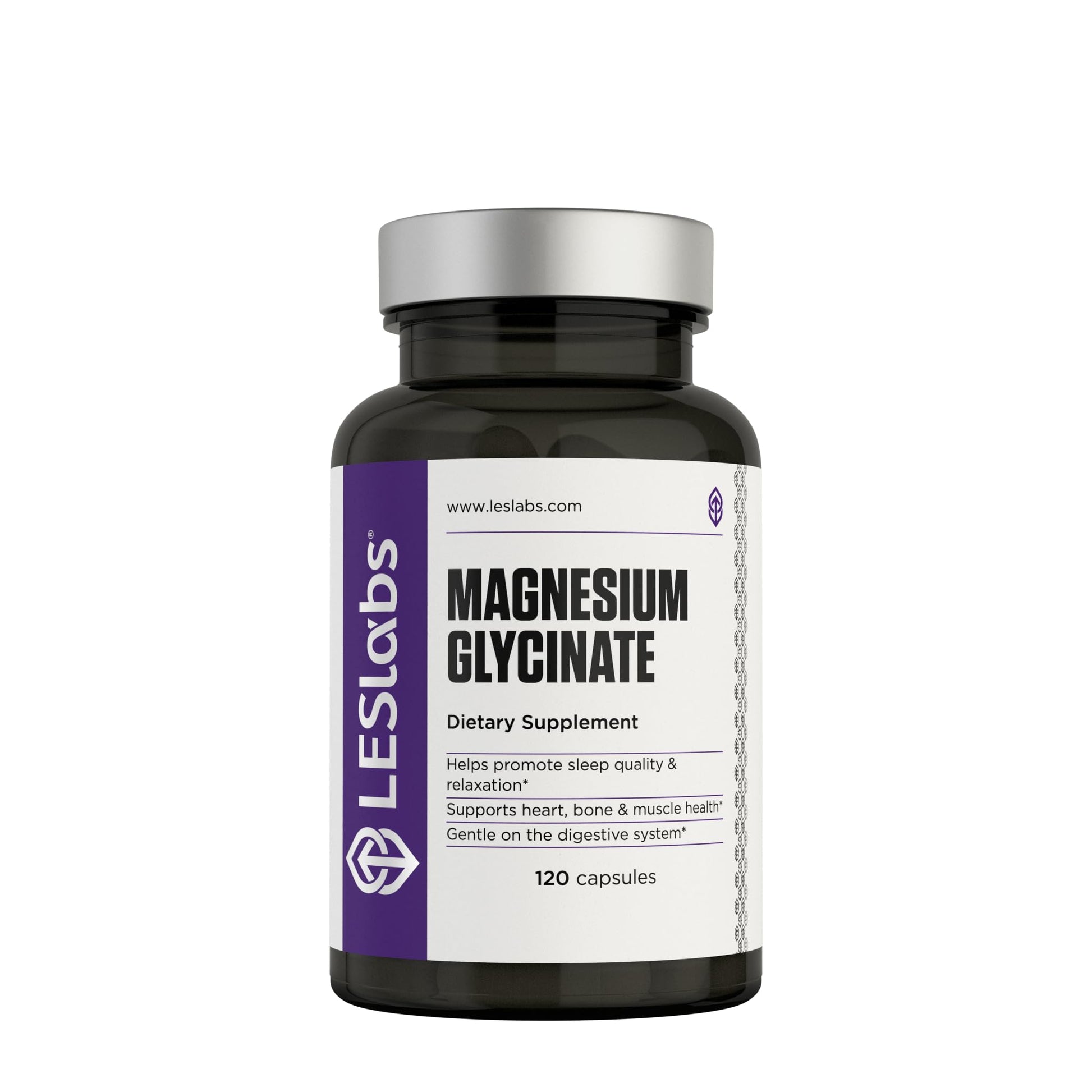 LES Labs Magnesium Glycinate – Supports Restful Sleep, Heart Health, Stress Relief, Metabolism, Nerve & Muscle Function, Gentle on The Digestive System – Non-GMO Supplement – 120 Capsules LES Labs Au supplements