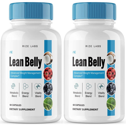(2 Pack) Ikaria Lean Belly Juice Capsules for Weight Loss - IkariaLeanBelly Advanced rize labsUS supplements