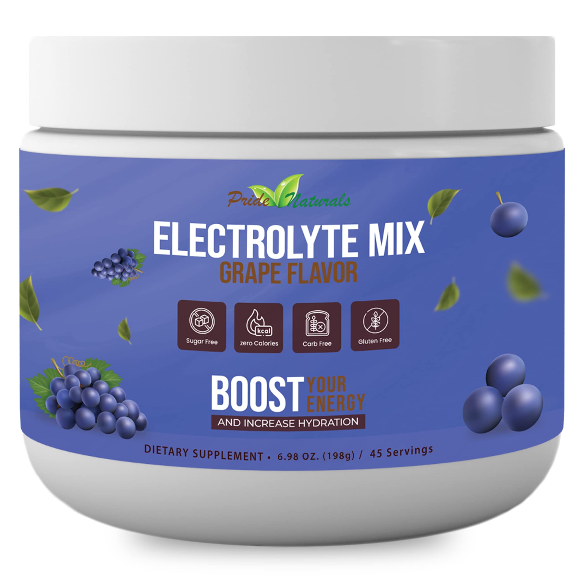 Electrolyte Powder - Refreshing Workout Recovery Electrolytes, Sugar Free, Gluten Free Pride Naturals, Inc Au supplements
