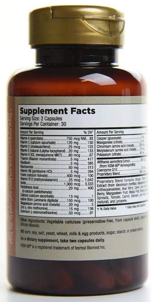 Mt. Angel Vitamins - Daily Womens Multivitamin - Adult Formula with Iron, Calcium, KSM-66 Ashwaganda, and a Potent Proprietary Herbal Blend Mt. Angel Vitamins Au supplements