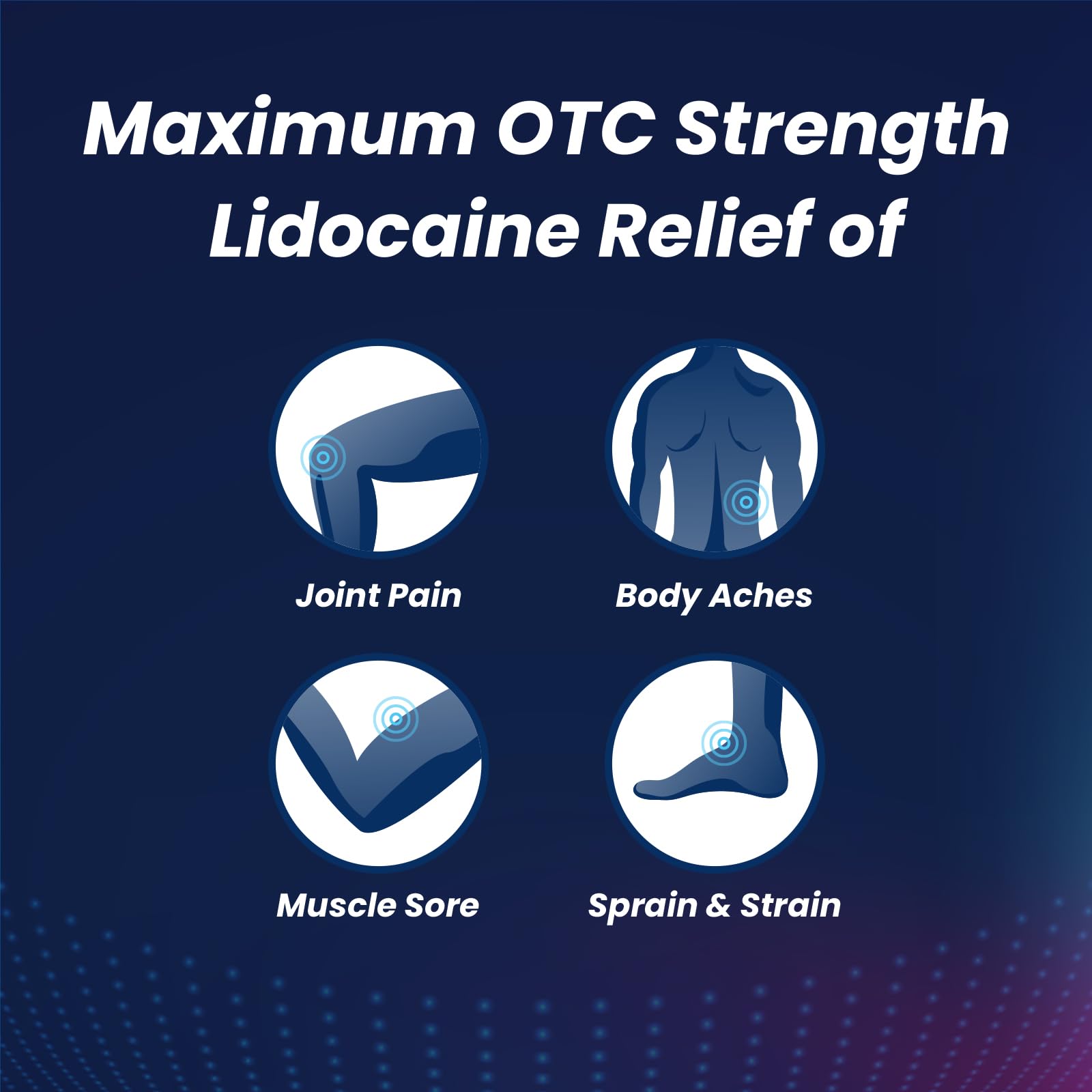 Sumifun 4% Lidocaine Patches Maximum Strength - 13 Count Pain Relieving Gel Patch for Muscle Soreness, Back Ache, Knee, Neck & Joint Pains - Topical Analgesic (Large, Count, 13) Sumifun Au supplements