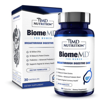 1MD Nutrition BiomeMD Probiotics for Women - Daily Prebiotics and Probiotics for Women 1MD Nutrition Au supplements