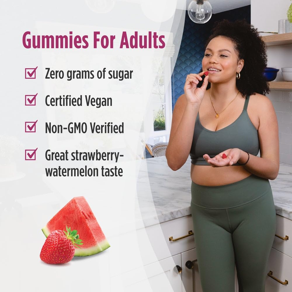 Nordic Naturals Zero Sugar Probiotic Gummies - Strawberry Watermelon Flavor - 40 Gummies - Supports Digestive Wellness & Immune Health - Non-GMO - Third Party Tested - Vegan - 20 Servings Nordic Naturals Au supplements