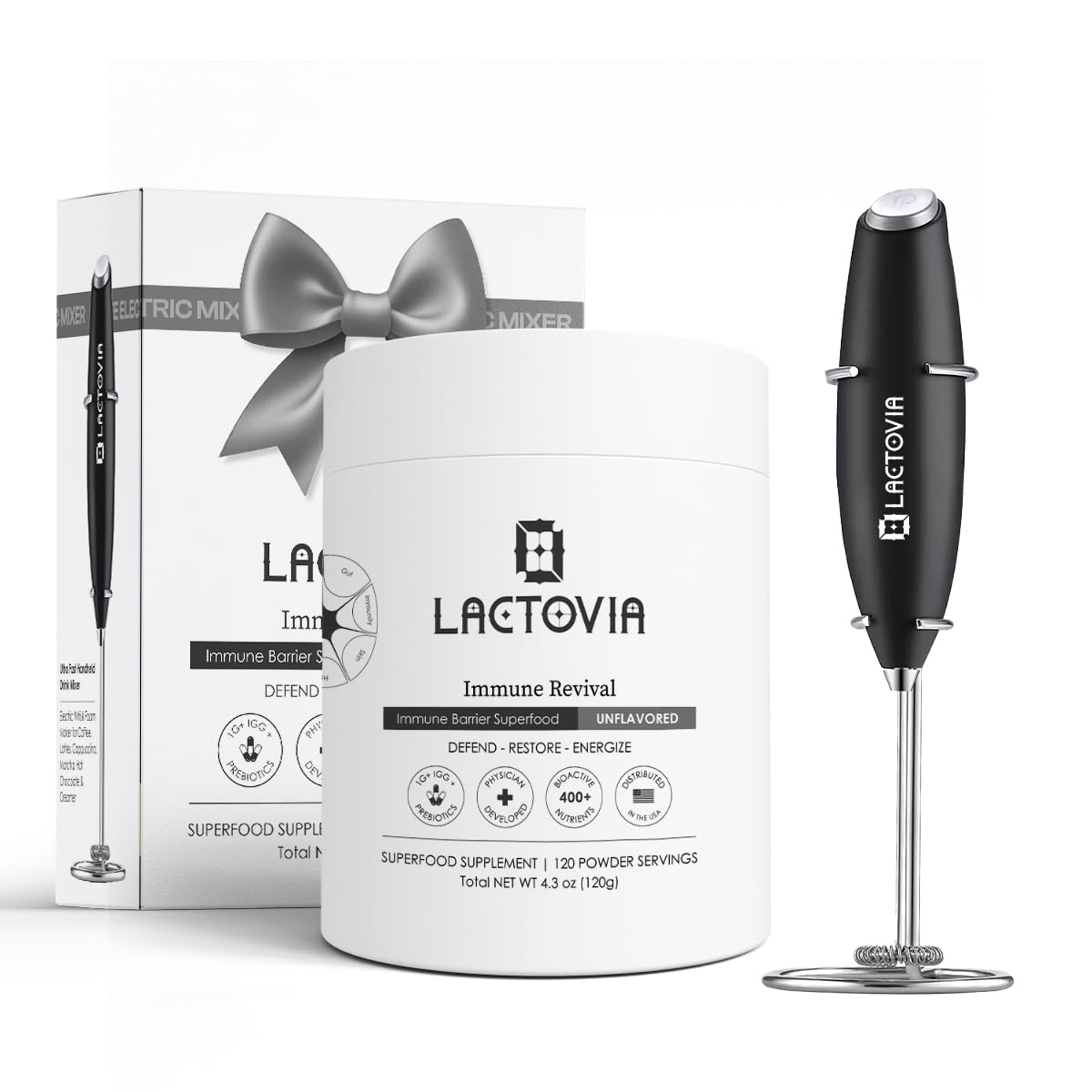 LACTOVIA Bovine Colostrum Powder | Grass-Fed Organic Colostrum Supplement | Gut & Immune Health Support | Raw, Unflavored | Keto, Gluten & Fat-Free | for Women & Men LACTOVIA Au supplements