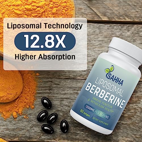 Sahha Advanced Liposomal Berberine 1200mg - Maximized Absorption for Optimal Results Sahha Au supplements