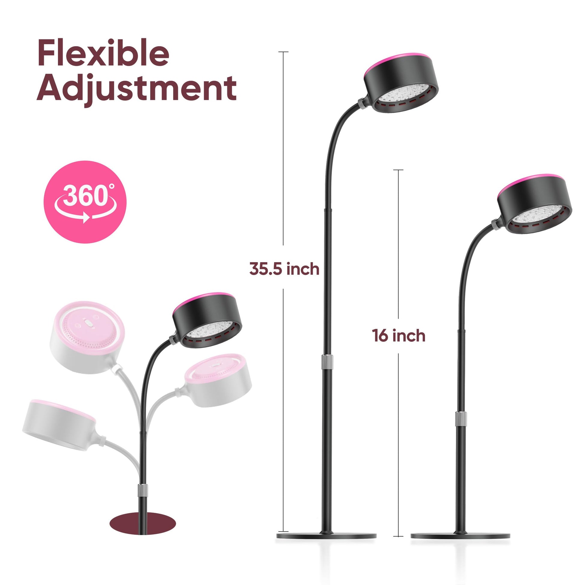 Caromolly Red Light Device Lamp, 660nm Red Light and 850nm Near-Infrared Light Combo Caromolly Au supplements