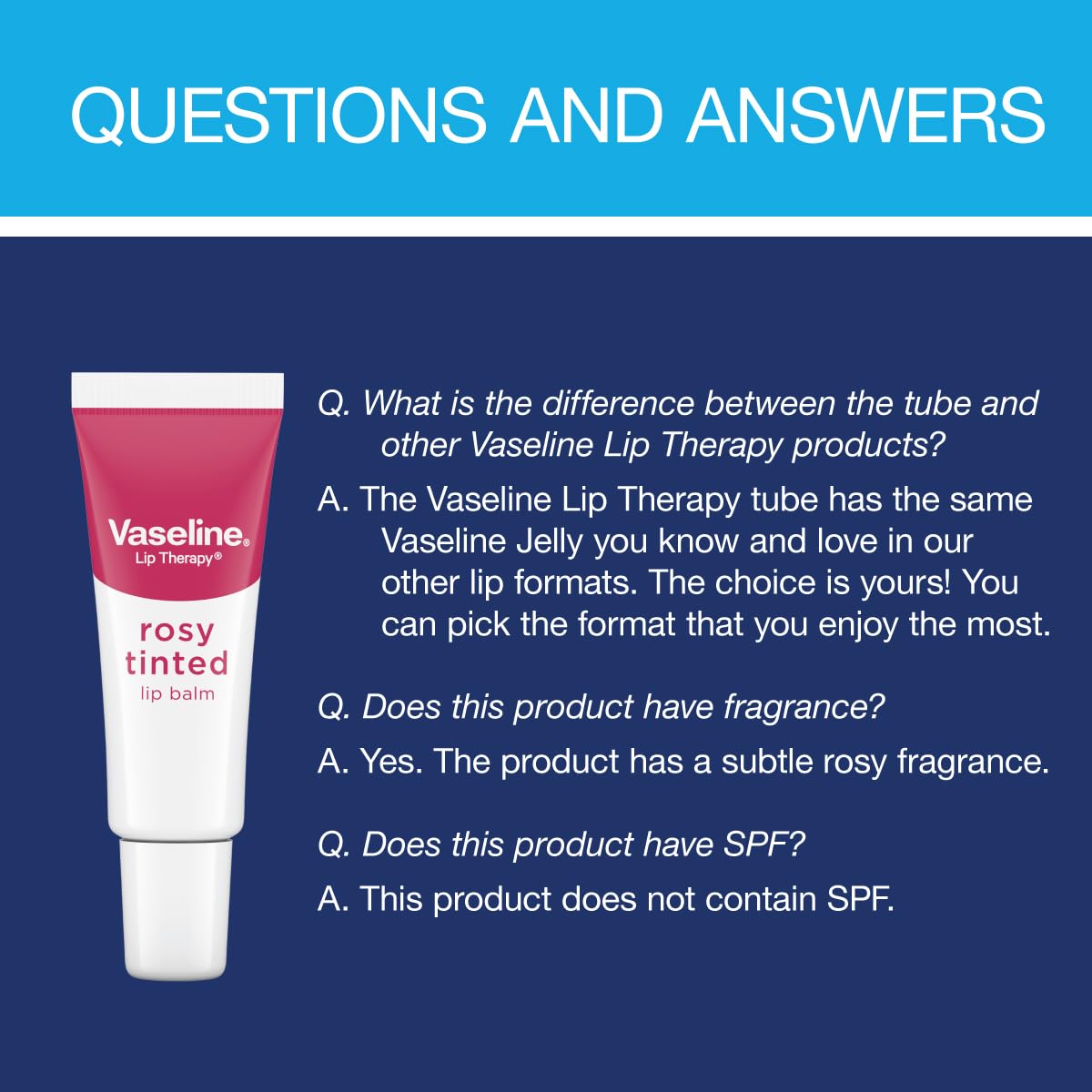 Vaseline Lip Therapy Rosy Lips Moisturizing Lip Balm - Twin Pack (2-Pack) Vaseline Au supplements