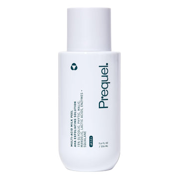 Prequel Skin Multi-Acid Milk Peel, Professional Exfoliating Solution. 15% Glycolic Acid Face Peel with Lactic Acid and Enzymes