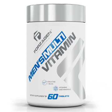 Forzagen Essentials Men's Multivitamin with Creatine and BCAA, Complete Vitamin and Mineral Complex, 60 Tablets Forzagen Au supplements