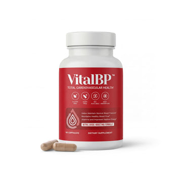 Vital BP - Support for Normal Blood Pressure - Supports Blood Flow & Arteries - with CoQ10, L-Citrulline, and K2 & D3-60 Capsules VitalBP Au supplements