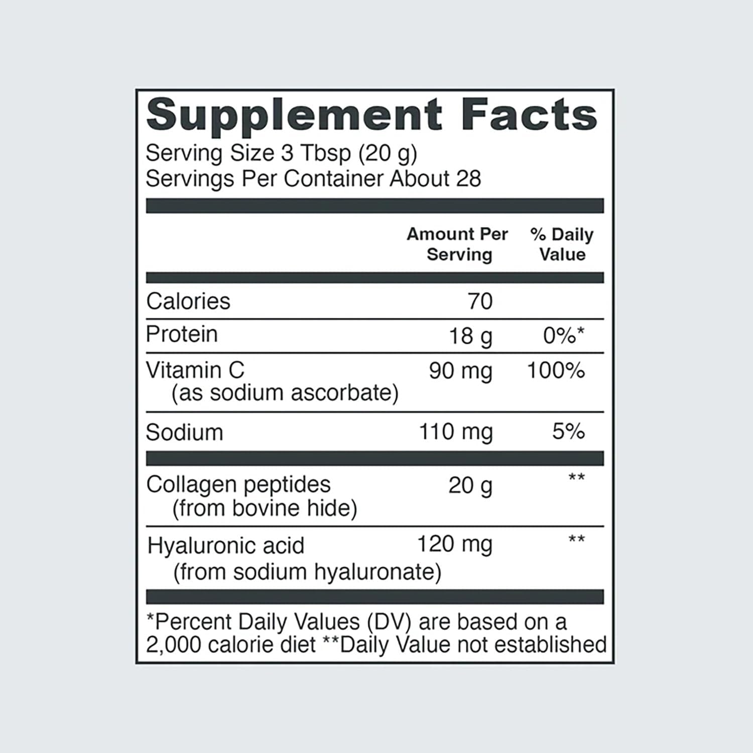 Vital Proteins Collagen Powder Supplement Hydrolyzed Peptides with Hyaluronic Acid Vital Proteins Au supplements