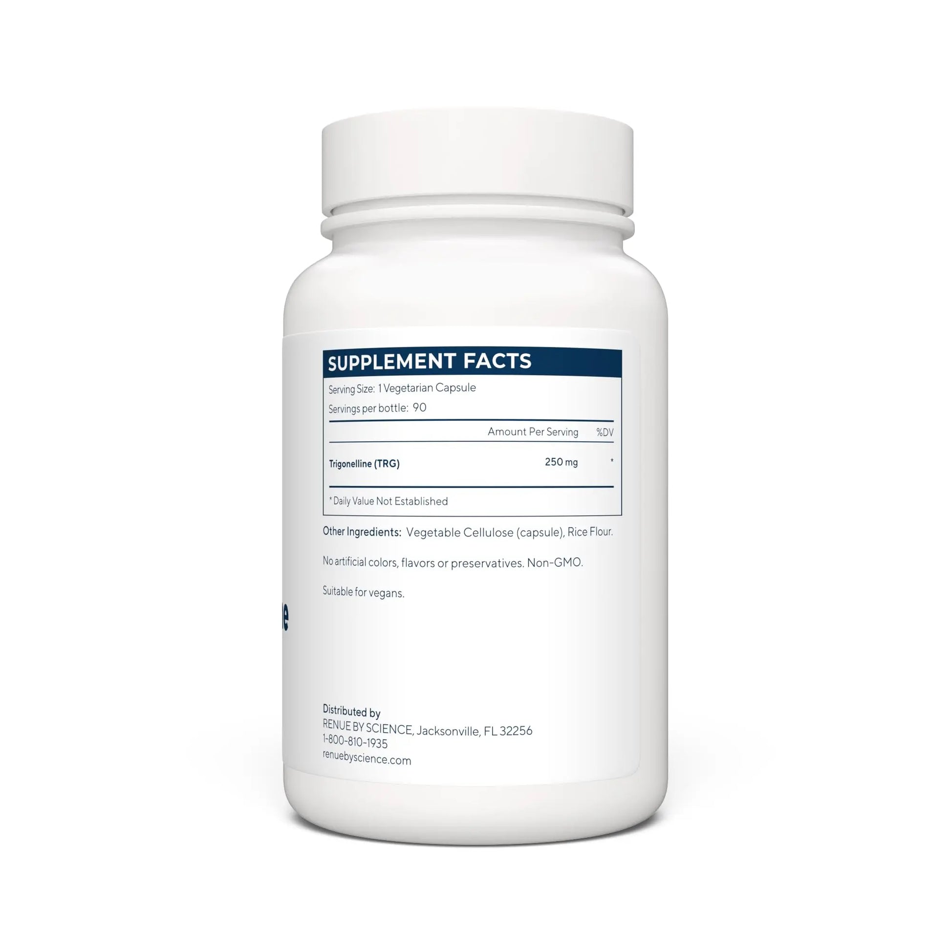 Renue By Science Trigonelline | High Strength Trigonelline TRG Methylated Niacin - 250mg Trigonilline Supplement Capsules | Non-GMO | Made in The USA & Third-Party Tested Renue By Science Au supplements